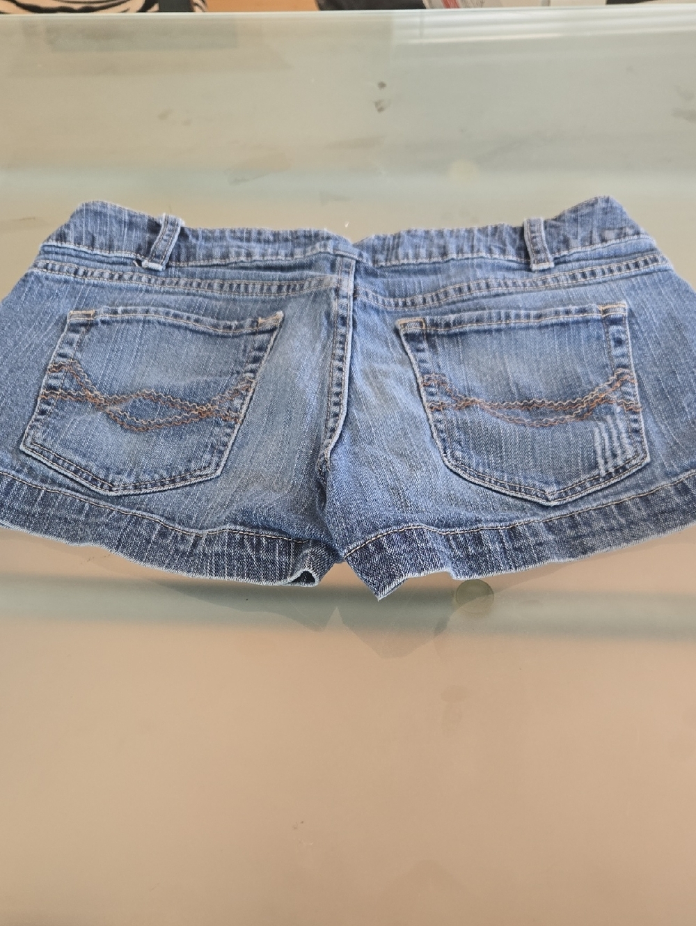 Mossimo Supply Co. Light Blue Denim Jean Shortalls